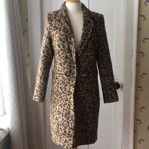 Kendall & Kylie leopard coat